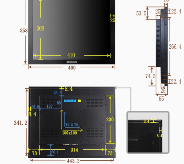 FZA201 smart touch display