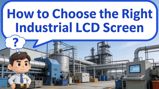 Industrial TFT LCD Displays by Application: Choosing the Right LCD Panel for Industrial Factory
