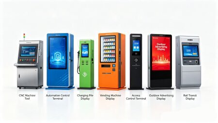 18.5-inch High-brightness Display Panel Application Scenarios